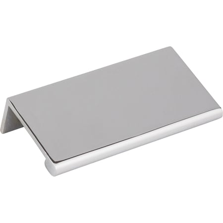 Elements 3" Overall Length Polished Chrome Edgefield Cabinet Tab Pull A500-3PC